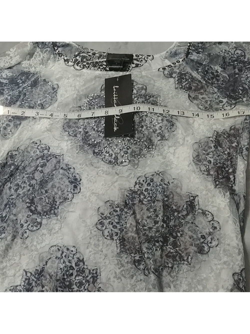 NWT Brittany Black Top S - Picture 6 of 12